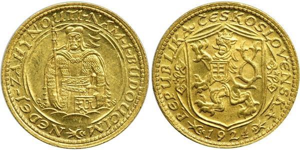 1 Дукат Чехословакія (1918-1992) Золото 
