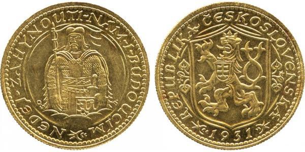 1 Дукат Чехословакія (1918-1992) Золото 