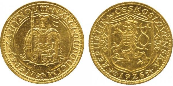 1 Дукат Чехословакія (1918-1992) Золото 
