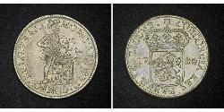 1 Дукат Республика Соединённых провинций (1581 - 1795) Серебро 