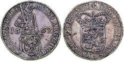 1 Дукат Республика Соединённых провинций (1581 - 1795) Серебро 