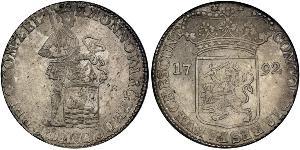 1 Дукат Республика Соединённых провинций (1581 - 1795) Серебро 