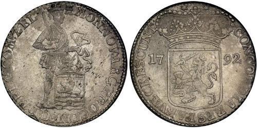 1 Дукат Республика Соединённых провинций (1581 - 1795) Серебро 