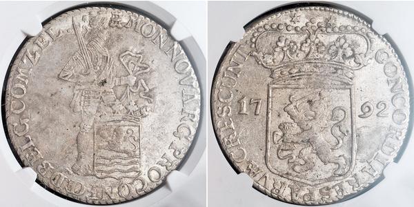 1 Дукат Республика Соединённых провинций (1581 - 1795) Серебро 