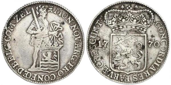 1 Дукат Республика Соединённых провинций (1581 - 1795) Серебро 