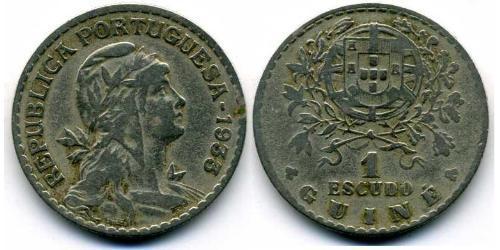 1 Ескудо Португальска Гвінея (1474-1974) / Португалія Цинк/Мідь 