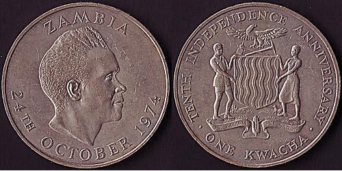 1 Квача Замбия (1964 - )  