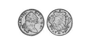 1 Крейцер Бавария (курфюршество) (1623 - 1806) Серебро Максимилиан III (курфюрст Баварии)(1727 – 1777)