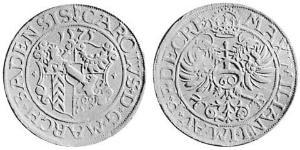 1 Крейцер Баден (маркграфство) (1112 - 1803) Срібло 
