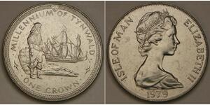 1 Крона(английская) Остров Мэн  