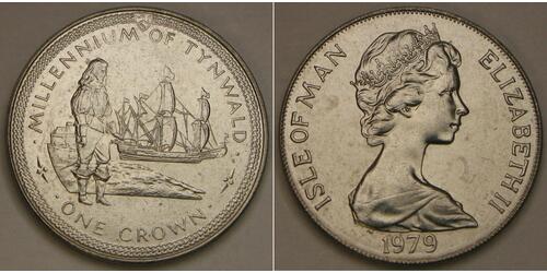 1 Крона(английская) Остров Мэн  