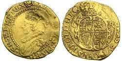1 Крона(английская) Королевство Англия (927-1649,1660-1707) Золото Карл  I (1600-1649)