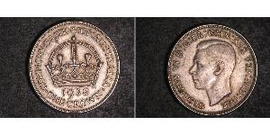 1 Крона(английская) Австралия (1788 - 1939) Серебро Георг VI (1895-1952)