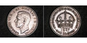 1 Крона(английская) Австралия (1788 - 1939) Серебро Георг VI (1895-1952)