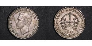 1 Крона(английская) Австралия (1788 - 1939) Серебро Георг VI (1895-1952)