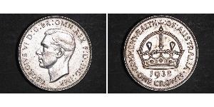 1 Крона(английская) Австралия (1788 - 1939) Серебро Георг VI (1895-1952)