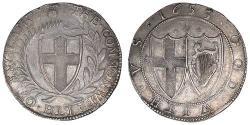 1 Крона(английская) Английская республика (1649-1660) Серебро 