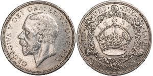 1 Крона(английская) Великобритания (1922-) Серебро Георг V (1865-1936)