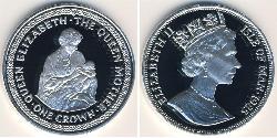 1 Крона(английская) Остров Мэн Серебро 