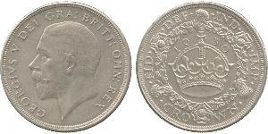1 Крона(англійська) Велика Британія (1922-) Срібло Георг V (1865-1936)