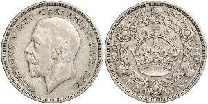 1 Крона(англійська) Велика Британія (1922-) Срібло Георг V (1865-1936)