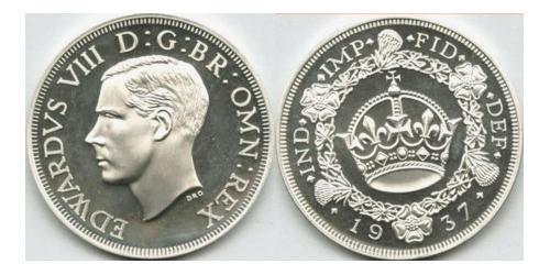 1 Крона(англійська) Велика Британія (1922-) Срібло Едвард VIII (1894-1972)