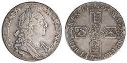 1 Крона(англійська) Королівство Англія (927-1649,1660-1707) Срібло Вільгельм III (1650-1702)