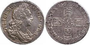 1 Крона(англійська) Королівство Англія (927-1649,1660-1707) Срібло Вільгельм III (1650-1702)