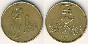 1 Крона Словакія Бронза 