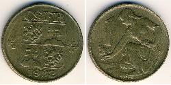 1 Крона Чехословакия (918-1992) Бронза 