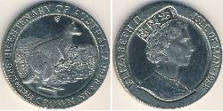 1 Крона Остров Мэн Никель/Медь Елизавета II (1926-2022)
