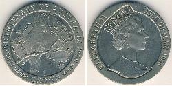 1 Крона Острів Мен Нікель/Мідь Єлизавета II (1926-2022)