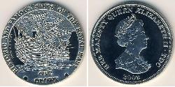 1 Крона Трістан-да-Кунья Нікель/Мідь Єлизавета II (1926-2022)