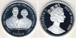 1 Крона Остров Мэн Серебро Елизавета II (1926-2022)