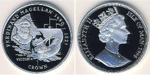 1 Крона Острів Мен Срібло 