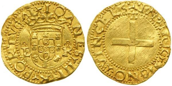 1 Крузадо Королевство Португалия (1139-1910) Золото John III of Portugal (1502-1557)