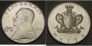 1 Ліра Мальта Срібло 