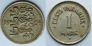 1 Марка Естонія (1991 - )  