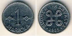 1 Марка Фінляндія (1917 - ) Нікель/Залізо 