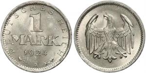 1 Марка Веймарська республіка (1918-1933) Срібло 