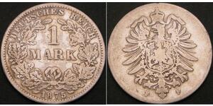 1 Марка Німецька імперія (1871-1918) Срібло 