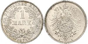 1 Марка Німецька імперія (1871-1918) Срібло 