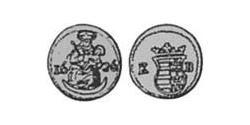 1 Обол Князівство Трансильванія (1571-1711) Срібло 
