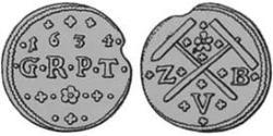 1 Обол Князівство Трансильванія (1571-1711) Срібло 