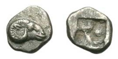 1 Обол Стародавня Греція (1100BC-330) Срібло 