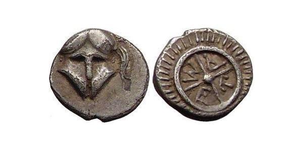 1 Обол Стародавня Греція (1100BC-330) Срібло 