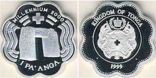 1 Паанга Тонга Серебро 