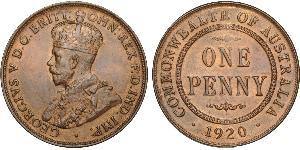 1 Пенни Австралия (1788 - 1939) Бронза Георг V (1865-1936)