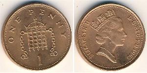 1 Пенни Великобритания  Бронза 