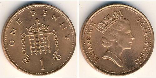 1 Пенни Великобритания  Бронза 